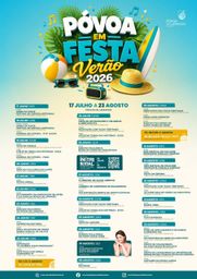 Cartaz Festa Popular 2026 - Póvoa de Lanhoso