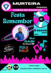 Cartaz Festa Remember Murteira 2026 - Cadaval