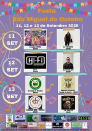 Cartaz Festa São Miguel do Outeiro 2026 - São Miguel do Outeiro