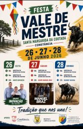 Cartaz Festa Vale de Mestre 2026 - Santa Margarida da Coutada