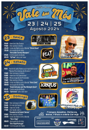Cartaz Festas Anuais 2024 - Vale das Mós