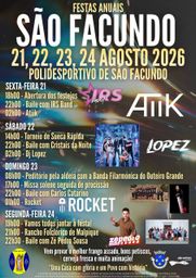 Cartaz Festas Anuais 2026 - São Facundo