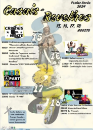 Cartaz Festas Casais de Revelhos 2024 - Abrantes