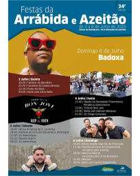 Cartaz Festas da Arrábida e Azeitão 2025 - Setubal