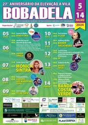 Cartaz Festas da Bobadela 2024 - Loures