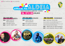 Cartaz Festas da Carregueira 2024 - Chamusca