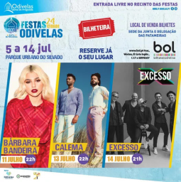 Cartaz Festas da Cidade 2024 - Odivelas