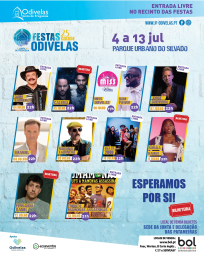 Cartaz Festas da Cidade 2025 - Odivelas