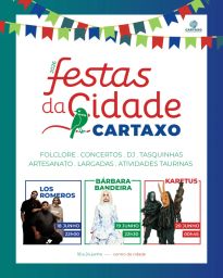 Cartaz Festas da Cidade 2026 - Cartaxo