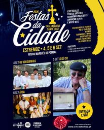 Cartaz Festas da Cidade 2026 - Estremoz