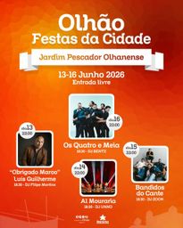 Cartaz Festas da Cidade 2026 - Olhão