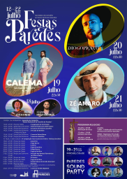 Cartaz Festas da Cidade e do Concelho 2024 - Paredes