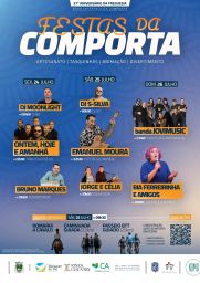 Cartaz Festas da Comporta 2026 - Comporta