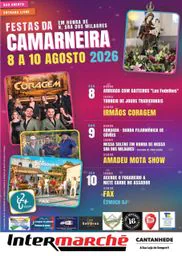Cartaz Festas da N. Sra dos Milagres 2026 - Camarneira