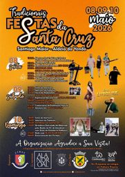 Cartaz Festas da Santa Cruz 2026 - Aldeia da Venda