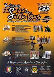 Cartaz Festas da Santa Cruz 2026 - Santiago Maior