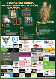 Cartaz Festas da Senhora da Saúde 2025 - Sacavém
