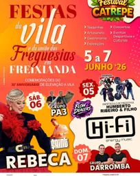 Cartaz Festas da Vila 2026 - Freixianda