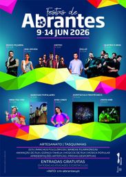 Cartaz Festas de Abrantes 2026 - Abrantes