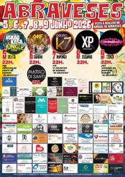 Cartaz Festas de Abraveses 2026 - Abraveses