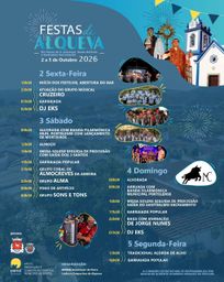 Cartaz Festas de Alqueva 2026 - Alqueva