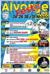 Cartaz Festas de Alvorge 2026 - Alvorge