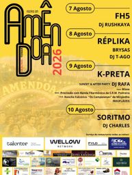 Cartaz Festas de Amêndoa 2026 - Olalhas