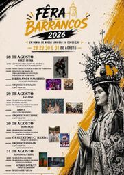 Cartaz Festas de Barrancos 2026 - Barrancos