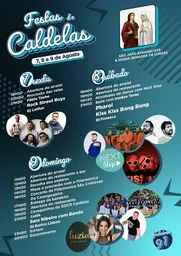 Cartaz Festas de Caldelas 2026 - Caldelas