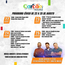 Cartaz Festas de Carção 2024 - Vimioso