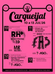 Cartaz Festas de Carqueijal 2026 - Olalhas