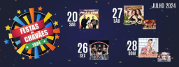 Cartaz Festas de Chavães 2024 - Tabuaço