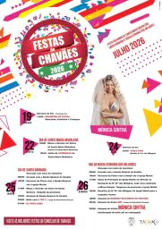 Cartaz Festas de Chavães 2026 - Chavães