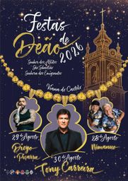 Cartaz Festas de Deão 2026 - Viana do Castelo