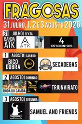 Cartaz Festas de Fragosas 2026 - Fragosas