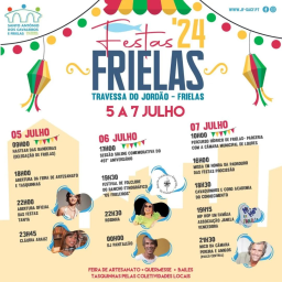 Cartaz Festas de Frielas 2024 - Loures