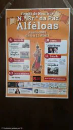 Cartaz Festas de Honra de N.ª Sr.ª da Paz 2026 - Alféloas