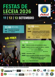 Cartaz Festas de Leceia 2026 - Leceia