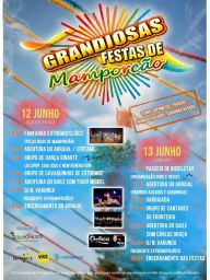Cartaz Festas de Mamporcão 2026 - Mamporcão