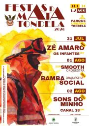 Cartaz Festas de Mata 2026 - Tondela