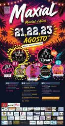 Cartaz Festas de Maxial 2026 - Maxial d'Além