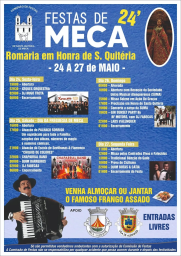 Cartaz Festas de Meca 2024 - Alenquer