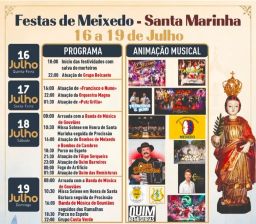 Cartaz Festas de Meixedo 2026 - Meixedo