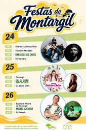 Cartaz Festas de Montargil 2026 - Montargil