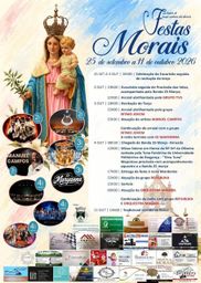 Cartaz Festas de Morais 2026 - Morais