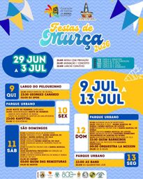 Cartaz Festas de Murça 2026 - Murça