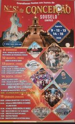 Cartaz Festas de N.ª S.ª da Conceição 2026 - Souselo