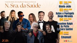 Cartaz Festas de N. Sra. da Saúde 2026 - Valpaços