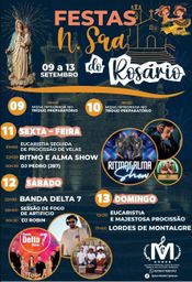 Cartaz Festas de N. Sra do Rosário 2026 - Vila Verde