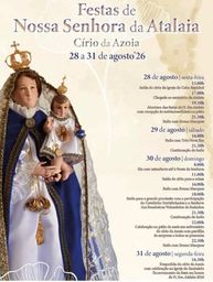 Cartaz Festas de Nossa Senhora da Atalaia 2026 - Azoia